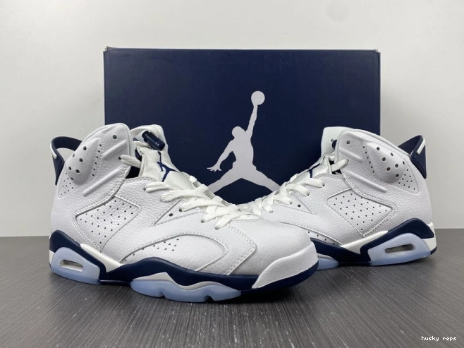 Rep Husky (2022) Navy CT8529-141 Jordan 6 Retro Midnight 0702